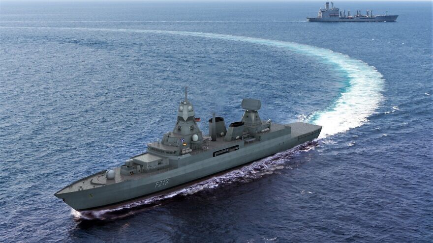 Israel Aerospace Industries and the German defense company Hensoldt will work to supply new radars to the German Navy, August 2021. Credit: IAI.
