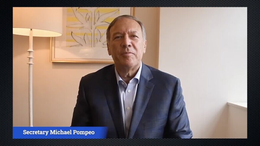 Former U.S. Secretary of State Mike Pompeo. Source: Screenshot.