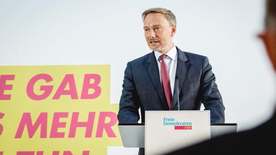Christian Lindner, head of the Free Democrats Party in Germany. Source: Free Democrats/Facebook.