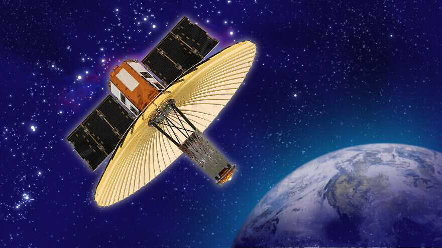 Israel Aerospace Industries TecSAR Satellite. Credit: IAI.