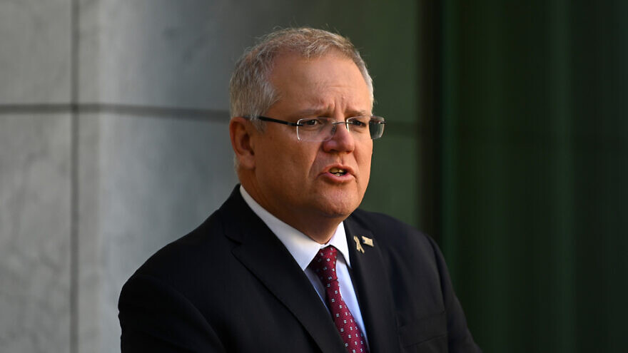 Australian Prime Minister Scott Morrison. Credit: Naresh777/Shutterstock.