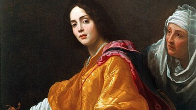 “Judith with the Head of Holophernes” by Cristofano Allori, 1613, oil on canvas, from the Royal Collection in London. Credit: Wikimedia Commons.