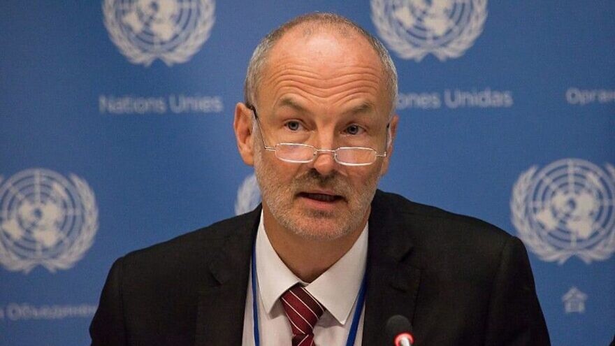 Estonian Ambassador to the United Nations Sven Jürgenson, who served as president of the U.N. Security Council for the month of May 2020. Credit: United Nations via Wikimedia Commons.