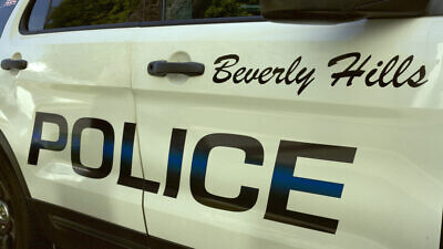 Beverly Hills police department cruiser. Credit: Elliott Cowand Jr/Shutterstock.