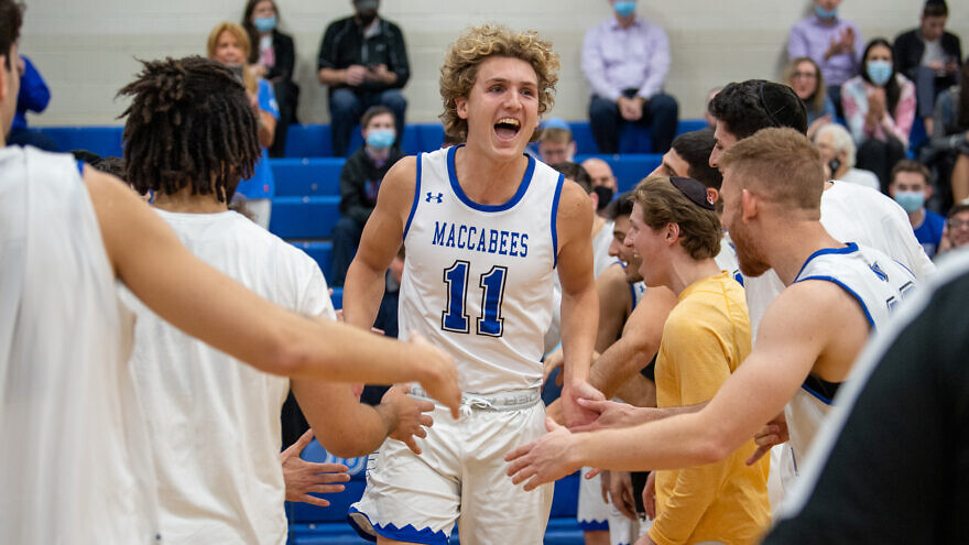 Ryan Turell, the 22-year-old senior guard for Yeshiva University’s basketball team who is being scouted by at least two NBA teams. Credit: YU Athletics.