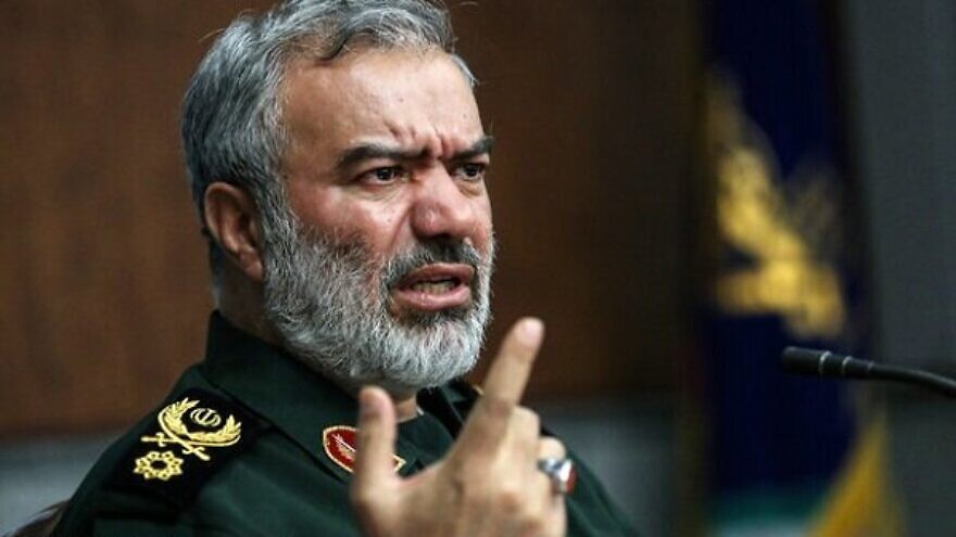 Deputy IRGC commander Admiral Ali Fadavi, 2019. Credit: Mehr News via Wikimedia Commons.