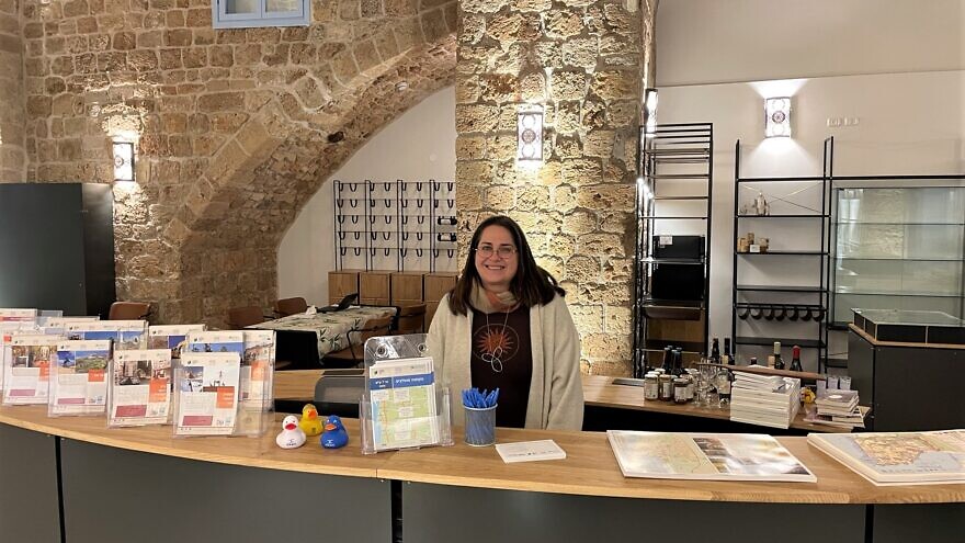 Michal Shiloah-Galnoor, managing director of Western Galilee Now, looks forward to welcoming tourists back to Akko and the Galilee. Credit: Courtesy of JNF-USA.