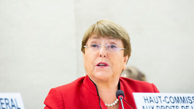 U.N. High Commissioner for Human Rights Michelle Bachelet addresses the opening of the 43rd regular session of the U.N. Human Rights Council. Credit: U.N. Photo/Violaine Martin.