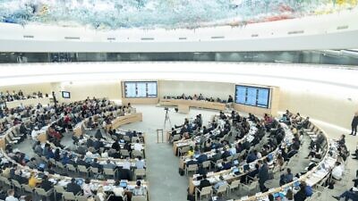 The U.N. Human Rights Council in Geneva. Credit: U.N./Jean-Marc Ferré.