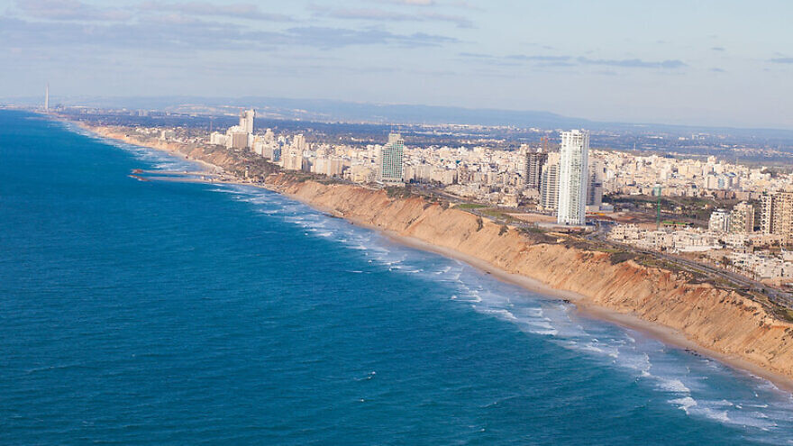 Israel's Netanya beachfront. Credit: Flickr.