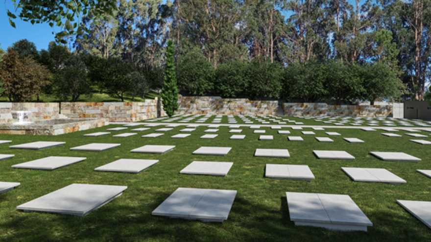 The new Jewish cemetery of Oporto. Credit: Portuguese Jewish News.
