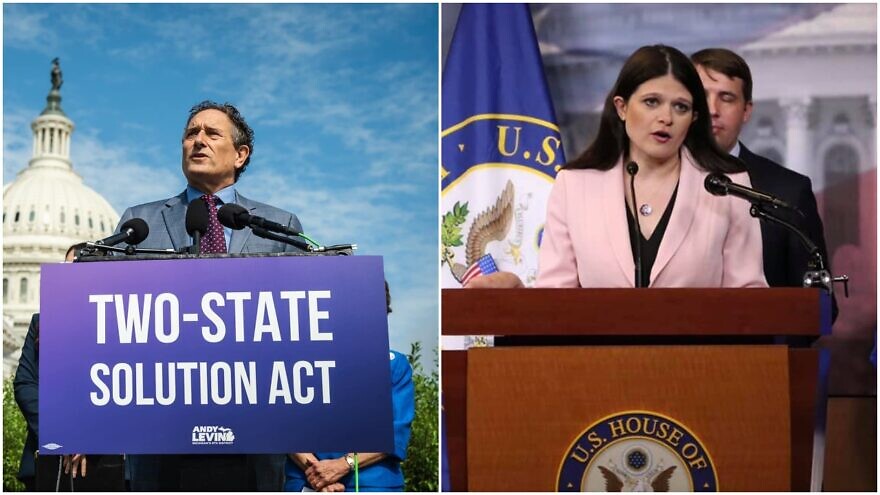 Reps. Andy Levin (left) and Haley Stevens (right). Source: Facebook.