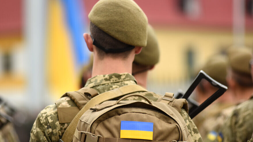 A Ukrainian solider. Credit: Bumble Dee/Shutterstock.