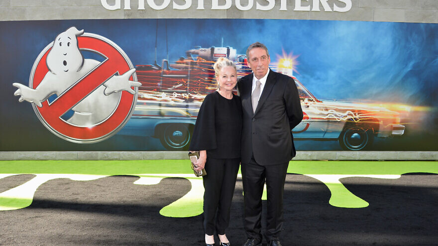 Producer Ivan Reitman his wife, actress Genevieve Robert, at the Los Angeles premiere of “Ghostbusters” at the TCL Chinese Theatre in Hollywood, Calif. Credit: Featureflash Photo Agency/Shutterstock.