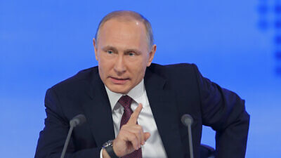 Russian President Vladimir Putin. Credit: Shutterstock.