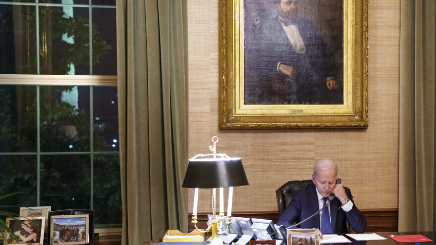 U.S. President Joe Biden at the White House, March, 9, 2022. Source: POTUS/Twitter.
