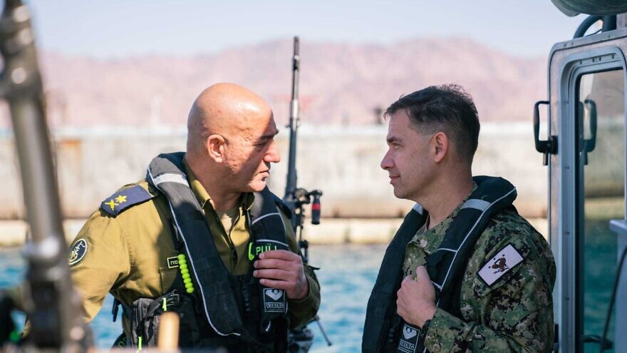 The Israeli Navy and the U.S. Fifth Fleet hold their largest exercise to date, March 2022. Credit: Courtesy of IDF Spokesperson's Unit.