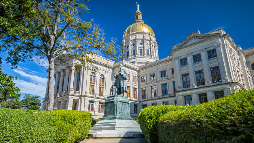 The Georgia State Capitol in Atlanta. Credit: Susanne Pommer/Shutterstock.