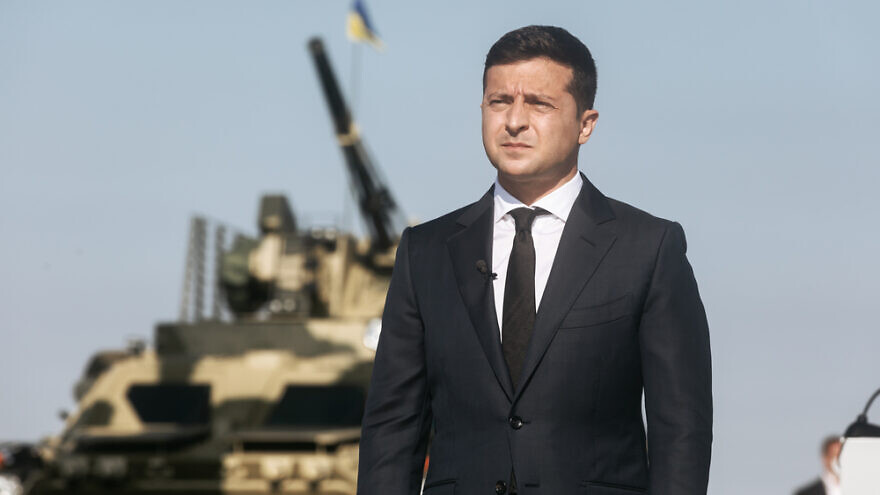 Ukrainian President Volodymyr Zelensky. Credit: Drop of Light/Shutterstock.