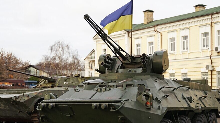 A Ukrainian Army transporter. Credit: Milan Sommer/Shutterstock.