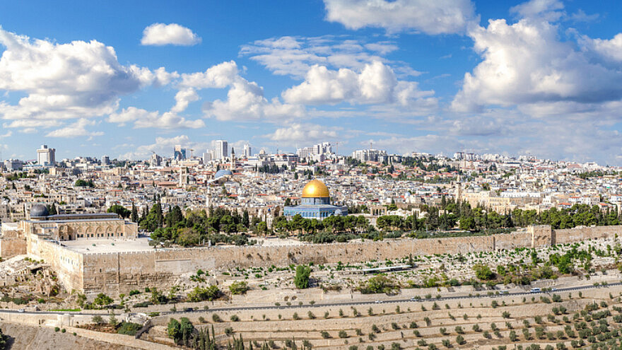 A panorama of Jerusalem. Credit: JekLi/Shutterstock.