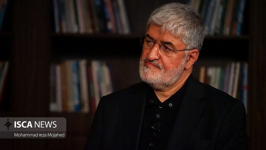 Most of Ali Motahhari’s interview was expunged. All that remains is a reference to Khamenei’s edict (fatwa) that the use of nuclear weapons are haram (prohibited).
