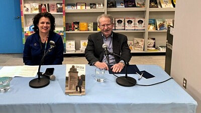 The United Nations Outreach Programme on the Holocaust hosted Menachem Rosensaft at a book-signing and discussion at the U.N. Bookshop on April 27, 2022. Credit: U.N. Photo.