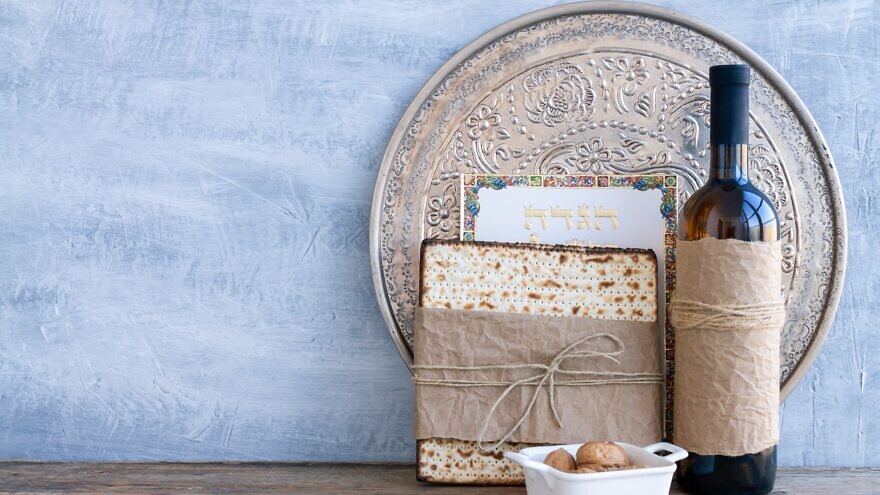 Passover seder items. Credit: Phish Photography/Shutterstock.