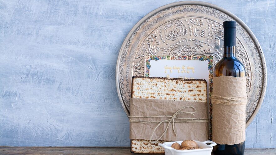 Passover seder items. Credit: Phish Photography/Shutterstock.