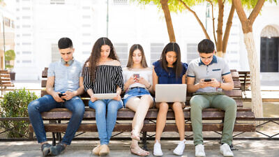 A group of teenagers. Credit: Antonio Diaz/Shutterstock.