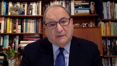 Former national director of the Anti-Defamation League Abe Foxman. Source: YouTube Screenshot.