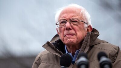 Bernie Sanders in Boston on Feb. 29, 2020. Credit: Lauryn Allen/Shutterstock.