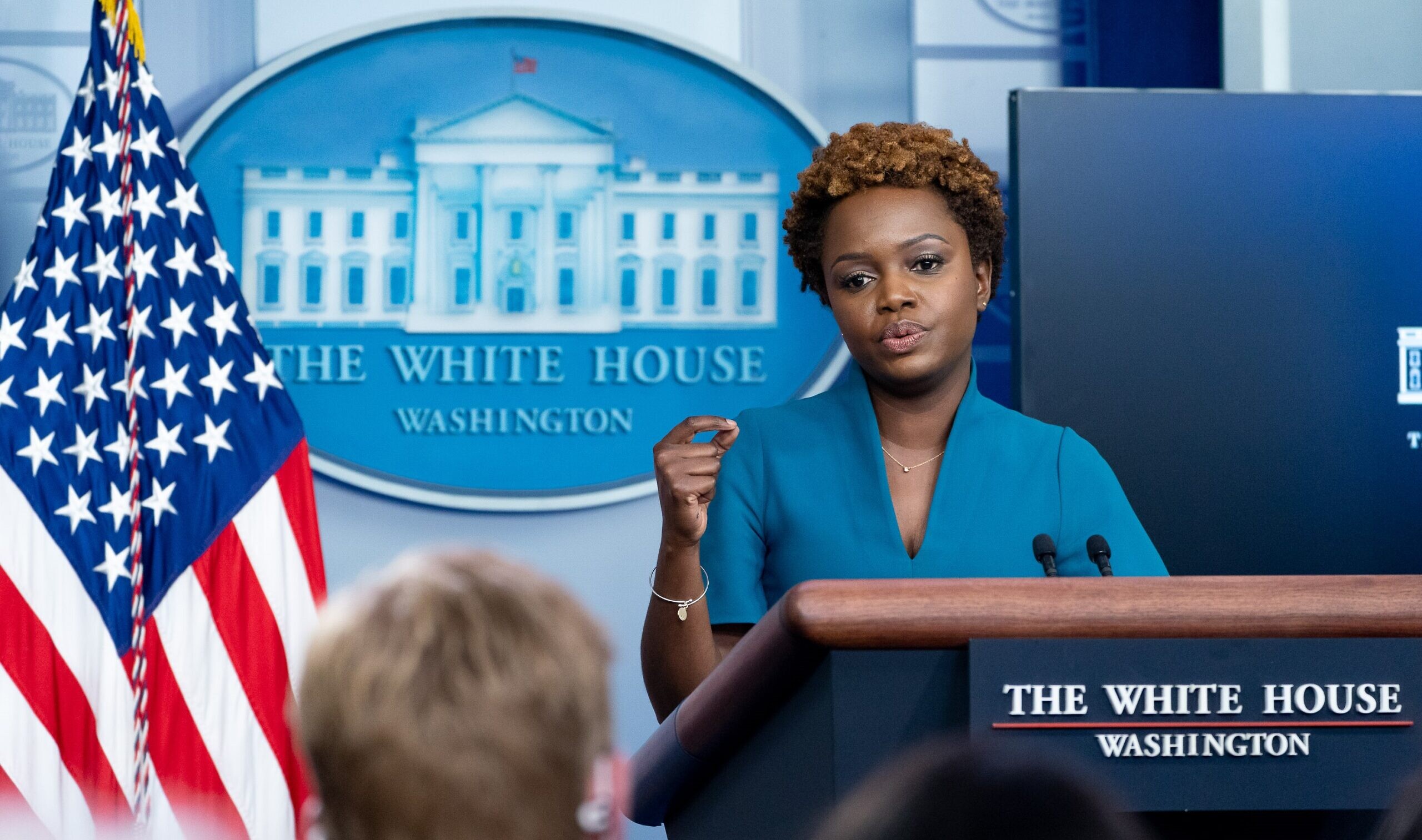 WATCH: White House press secretary Karine Jean-Pierre holds news