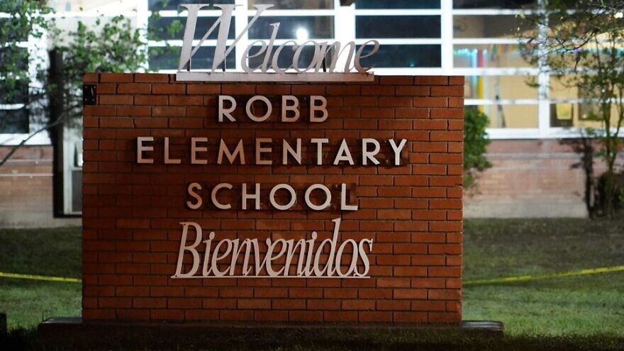 Robb Elementary School in Ulvade, Texas. Source: Screenshot.