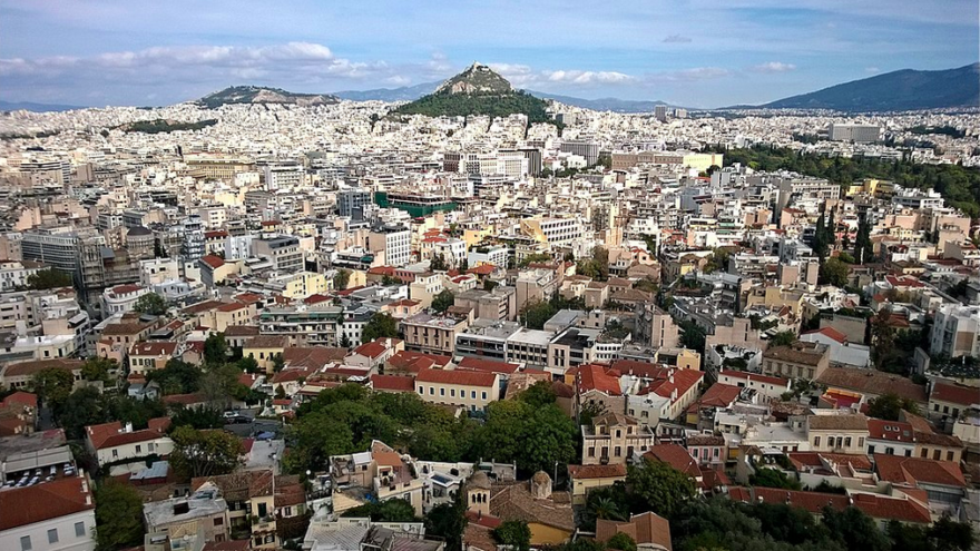 Athens, Greece. Credit: Wikimedia Commons.