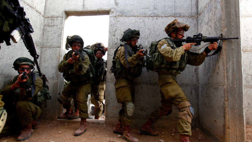 Israeli forces at a military training base in the Hebron Hills, Nov. 17, 2012. Photo by Edi Israel/Flash90.