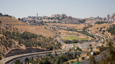 Ma'ale Adumim, near Jerusalem, on June 28, 2020. Photo by Yonatan Sindel/Flash90.