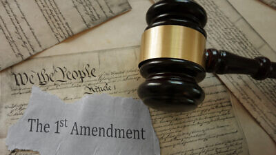 First Amendment abd free speech. Credit; zimmytws/Shutterstock.