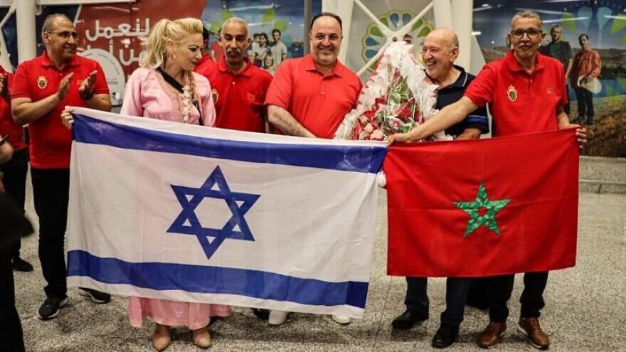 The Moroccan team defeated their Israeli counterparts 62-58 in a game on June 15, 2022. Credit: Morocco World News.