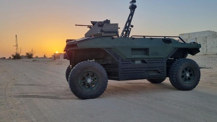REX MK II unmanned land vehicle. Credit: Israel Aerospace Industries.