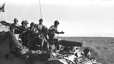 Israeli troops roll into Rafah in the Gaza Strip in the Six-Day War, June 5, 1967. Photo by David Rubinger.