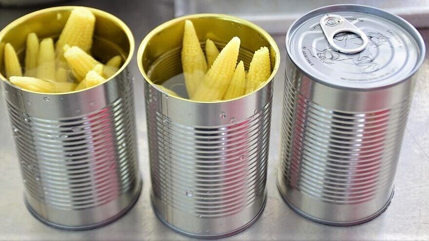 Canned baby corn. Credit: Pixaby.