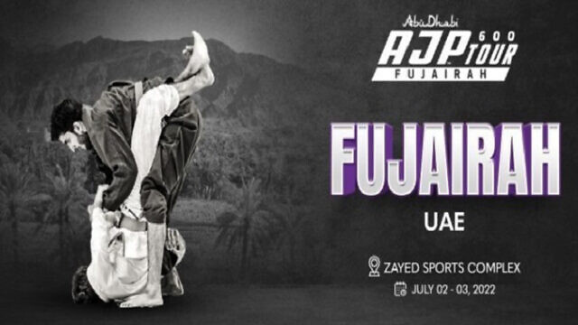 The AJP Tour Fujairah International Pro Jiu-Jitsu Championship in the UAE from July 2-3, 2022. Source: Screenshot.