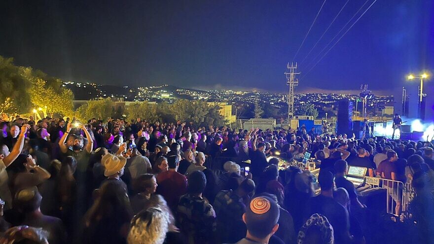 The seventh annual Tekoa Beer Festival in Tekoa, Israel, on July 15, 2022. Gush Etzion Regional Council.