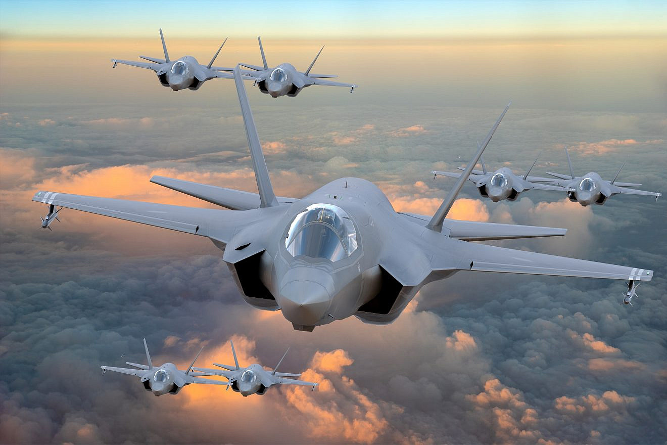 Lockheed Martin F-35, 3D illustration. Credit: Mike Mareen/Shutterstock.