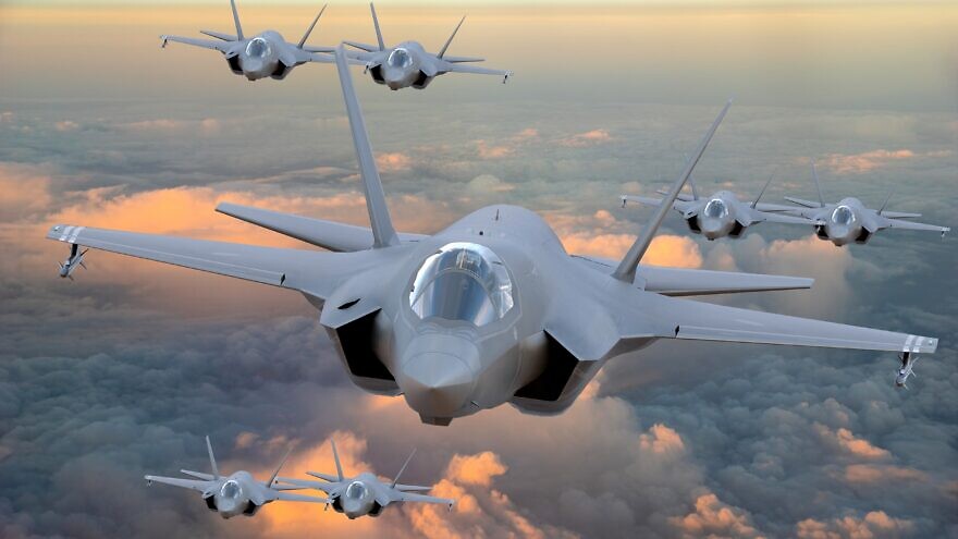 Lockheed Martin F-35, 3D illustration. Credit: Mike Mareen/Shutterstock.