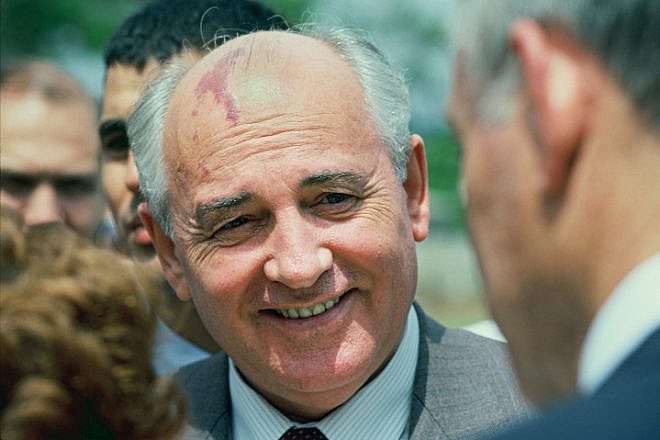 Mikhail Gorbachev, Russian and former Soviet politician. He was the eighth and last leader of the Soviet Union, having been General Secretary of the Communist Party of the Soviet Union from 1985 until 1991. Photo by Moshe Shai/Flash90.
