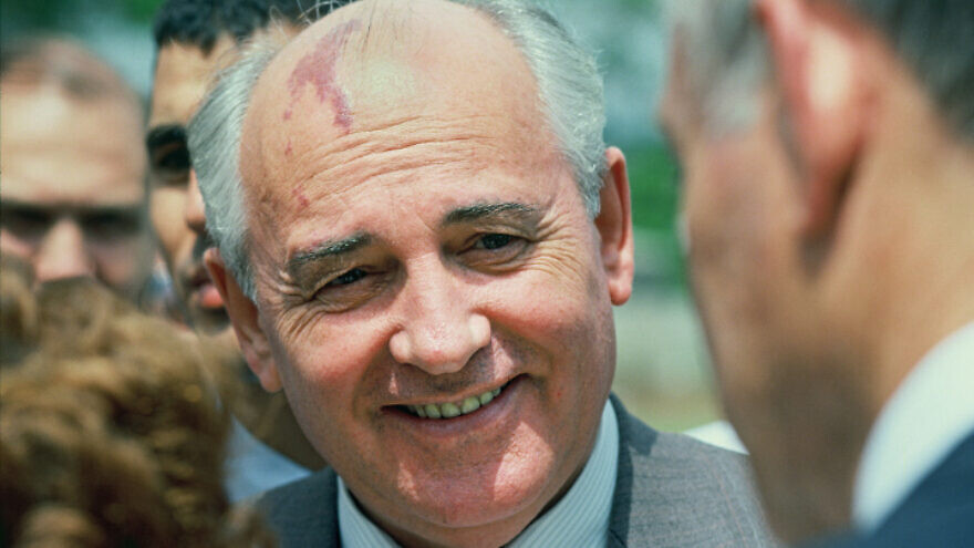 Mikhail Gorbachev, Russian and former Soviet politician. He was the eighth and last leader of the Soviet Union, having been General Secretary of the Communist Party of the Soviet Union from 1985 until 1991. Photo by Moshe Shai/Flash90.