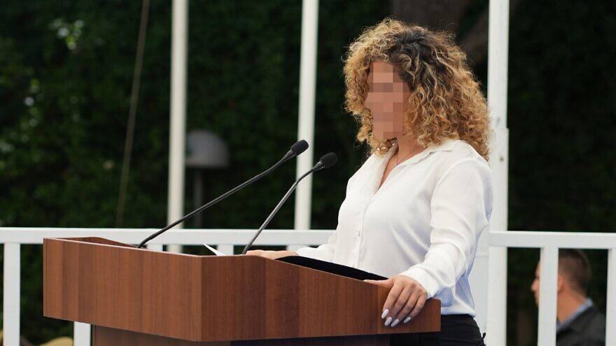 Incoming Mossad Intelligence Authority director "A," who has served in the Mossad for 20 years, is the first-ever woman to hold the position. Credit: Israeli Ministry of Defense.