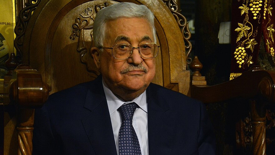 Palestinian Authority leader Mahmoud Abbas in Bethlehem, 2017. Credit: Golden Brown/Shutterstock.
